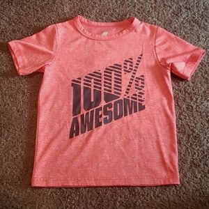 🏷3/$15  Place Sport 5T coral t shirt